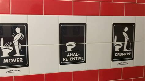 Jimmy Johns Bathroom Signs Youtube