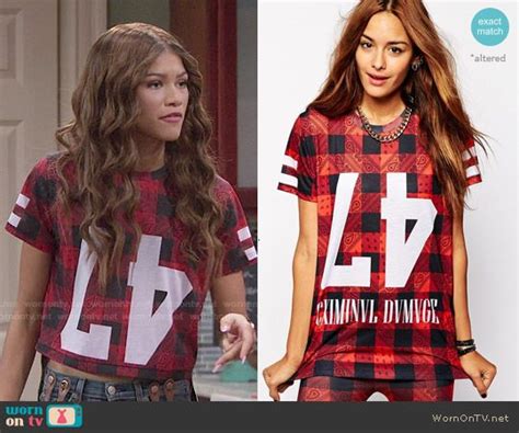 Kcs Red Checked Upside Down 47 Top On Kc Undercover Kc Undercover