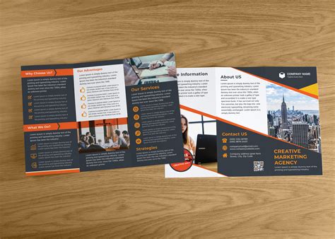 Marketing Agency Trifold Brochure On Behance