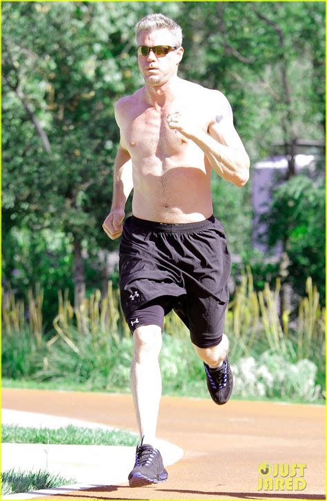 Eric Dane Shirtless Workout At Coldwater Canyon Park Photo 2895367