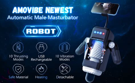 Automatic Male Masturbator Amovibe Male Masturbators Cup With 10 Thrusting