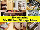 Diy Kitchen Storage Ideas