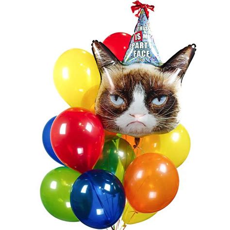 Happy Birthday Grumpy Cat Bouquet Zurchers