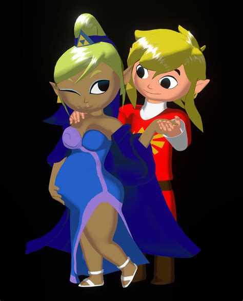 Queen Tetra And Sir Link By Fynamic On Deviantart