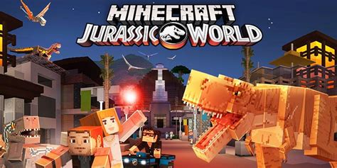 Minecraft Llegan Los Dinosaurios Con El Dlc De Jurassic World Redgol