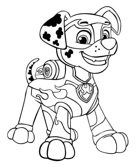 10 Free Paw Patrol Mighty Pups Coloring Pages Printable