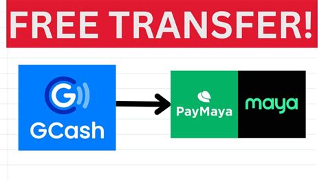 I Send Money For Free From Gcash To Paymaya Gcash Maya Youtube