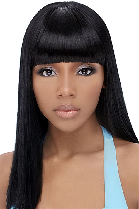 Black Hairstyles With Bangs Beautiful Hairstyles