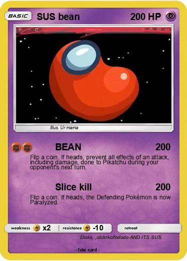 Pokémon Sus Bean Bean My Pokemon Card
