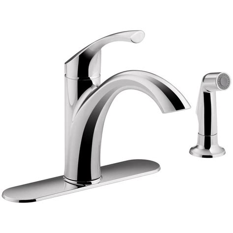 Discover the top 50 best kitchen sink faucets and reviews to buy. KOHLER Mistos Single-Handle Standard Kitchen Faucet with ...