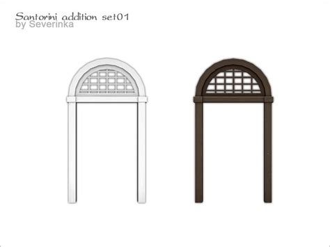 Arch For Middle Wall Found In Tsr Category Sims 4 Arches