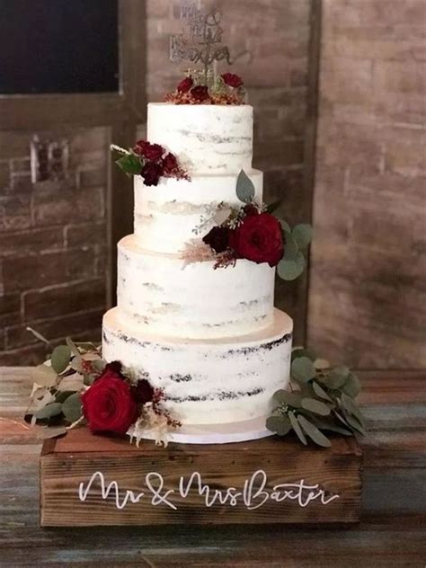 Gorgeous And Simple Rustic Wedding Cakes You Would Love Page Of