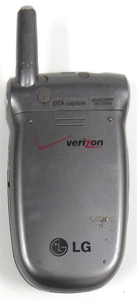 Lg Vx8300 Gray And Silver Verizon Cellular Flip Phone Ebay