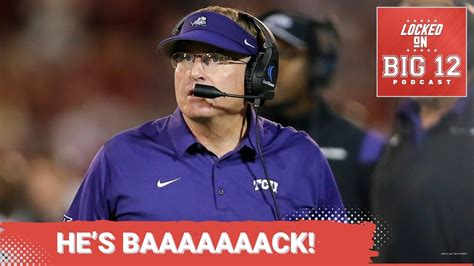 Tcu S Gary Patterson Returns To College Football Coaching And He S Coming To A Big School