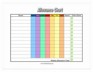 This Free Printable Allowance Chart Is A Fun Colorful Way To Get