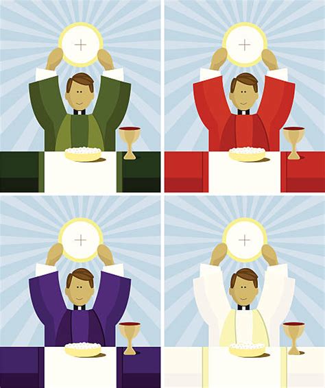 Top 60 Catholic Priest Clip Art Vector Graphics And Illustrations Istock
