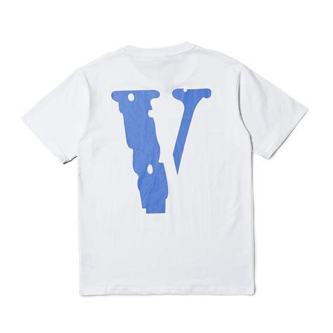 Vlone Blue Logo Tee T Shirt