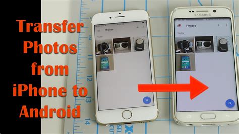 How To Transfer Photos From Iphone To Android Youtube