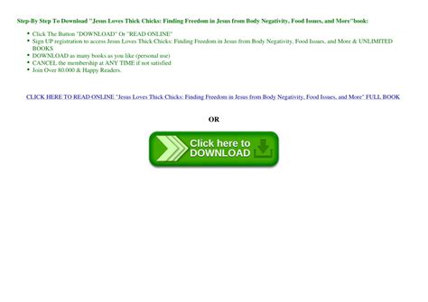 Ppt Downloadpdf Jesus Loves Thick Chicks Finding Freedom In