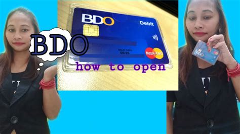 Our tool uses a completely legal. How to Open a BDO Debit card - YouTube