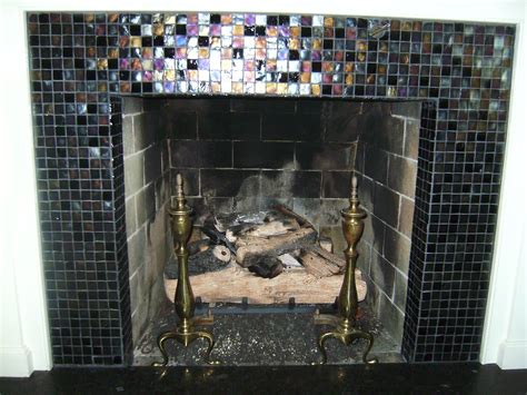 Looking for the beautiful fireplace tile ideas? Knapp Tile and Flooring, Inc.: Glass Tile Fireplace Surround