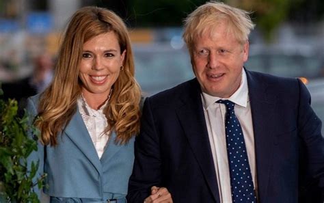 The couple announced their engagement in february 2020, at the same time they confirmed they were image: Boris Johnson Gets Engaged to Pregnant Carrie Symonds