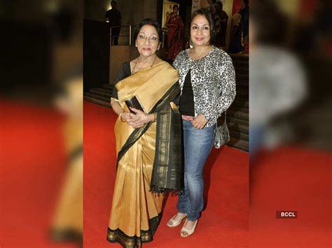 Yesteryear Screen Siren Mala Sinha Makes A Rare Appearance With Lovely Daughter Pratibha At The
