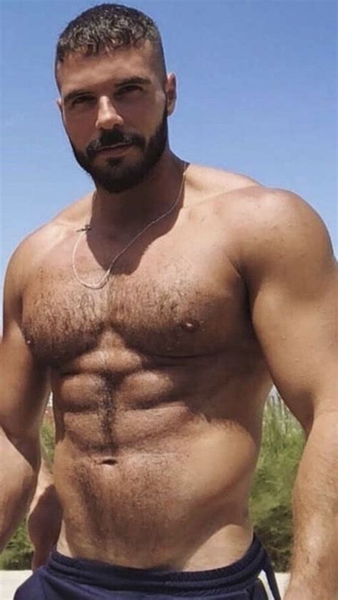 Pin On Shirtless Bearded ABS