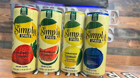 Simply Spiked Lemonade Variety Pack Youtube