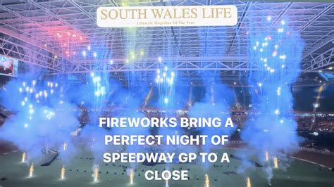 Speedway Fireworks Finale Principality Stadium Youtube