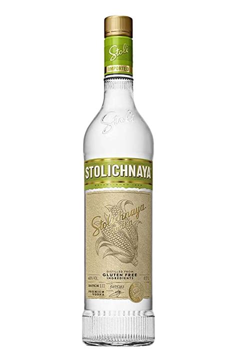 Stolichnaya Gluten Free Vodka 70cl Vip Bottles