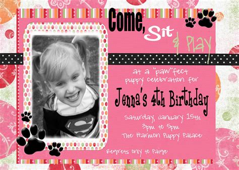 Sassy Scripts: "Paws"-itively Perfect Puppy Party