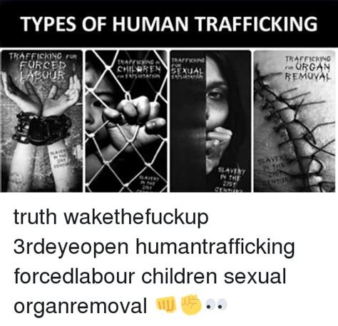 types of human trafficking trafficking for force re marya n the truth wakethefuckup 3rdeyeopen