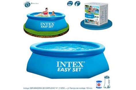 Intex 8´x 30 Easy Set Swimming Pool — Joguines I Bicis Gaspar