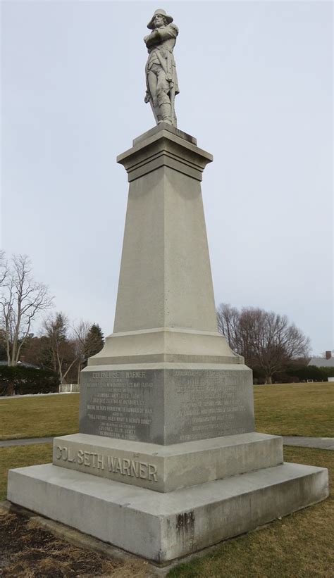 Colonel Seth Warner Monument Bennington Town Vermont Flickr