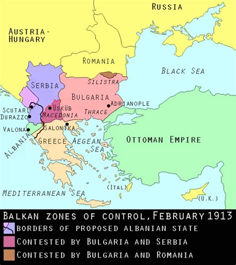 World War I Centennial Origins Of The Second Balkan War Mental Floss