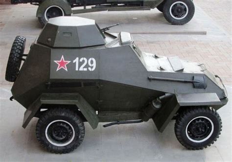 Ba 64b Soviet 4x4 Light Armored Car Ww Ii At The Nizhny Novgorod
