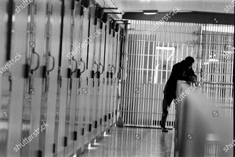 Inmate Leaning His Cell Soledad State Editorial Stock Photo Stock