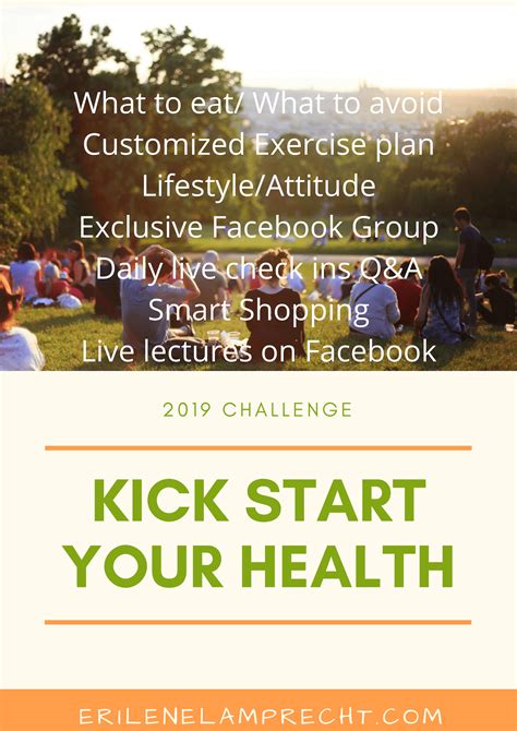 Kick Start Your Health In 2019 Erilene Lamprecht Health Workout