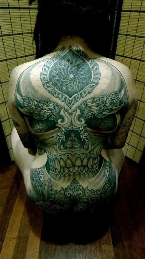 Amazing Black And Gray Work In This Back Piece The Shading And