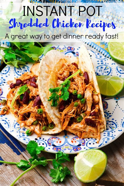 Add the bay leaves next to the chicken and pour the broth over the chicken. 10 Instant Pot Shredded Chicken Recipes You'll Absolutely ...