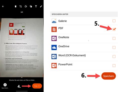 Excel online zu pdf konvertieren. Office Lens: Scanner-App digitalisiert direkt in OneNote ...