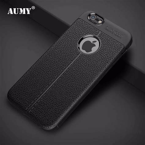 Aumy For Apple Iphone 6 6s Cases Luxury Case Soft Tpu Silicone Leather