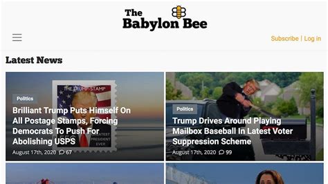 Twitter ‘accidentally Suspends Satirical Site Babylon Bee After It
