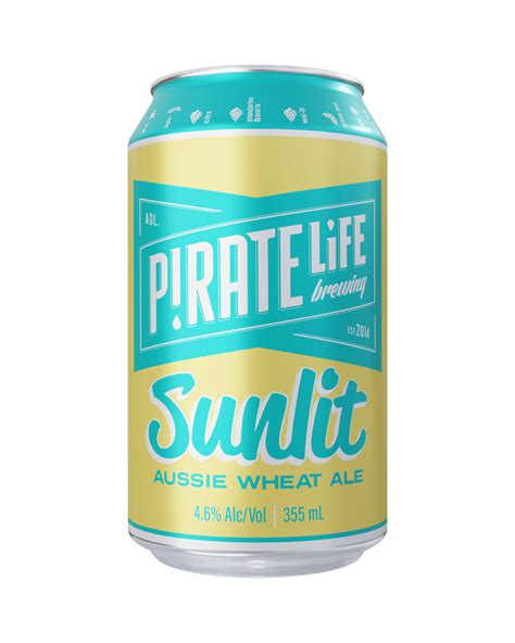 Pirate Life Brewing Sunlit Aussie Wheat Ale Cans 355ml Unbeatable