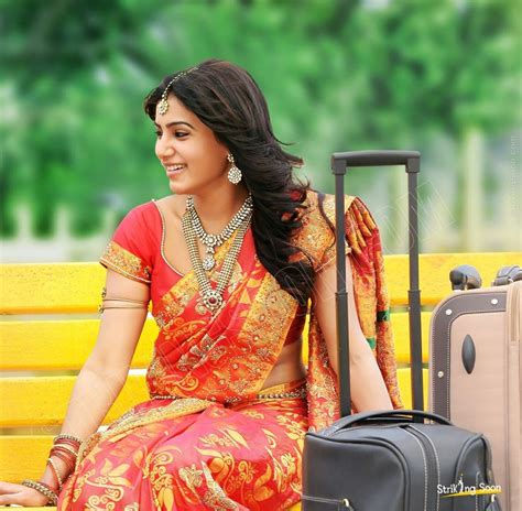 Pin By Prince Kalyan On Samantha Samantha Samantha In Saree Most Beautiful Indian Actress