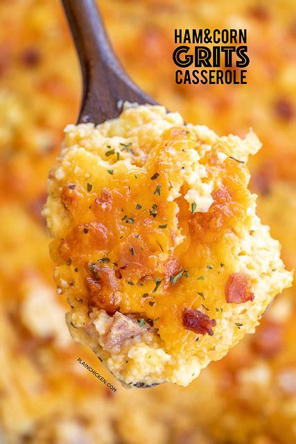 It's wonderfully moist, perfectly sweet and only requires one bowl! Ham and Corn Grits Casserole | Plain Chicken® in 2020 ...