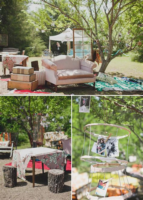 With foothills as a gorgeous backdrop, this backyard wedding embraced its surroundings with rustic diy decor made by family members and friends. Super Colorful DIY Backyard Wedding Ideas