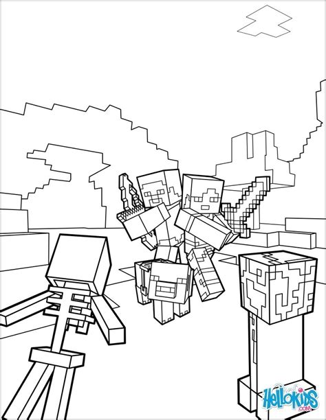 See more of minecraft pictures on facebook. Coloriage Minecraft Blaze | Artemia.org
