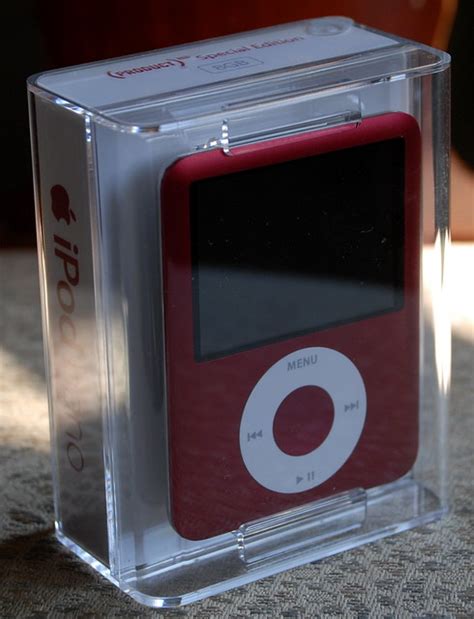 Ipod Nano 3rd Generation 8gb Product Red Flickr Photo Sharing